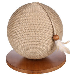 Flamingo Kratzball Estrella L aus Nylon braun 27 cm Durchmesser – Bild 1 von 5