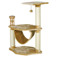 Produktbild von Flamingo Kratzbaum Arpont beige mit Sisal und Liegeplatte 62x37x86 cm