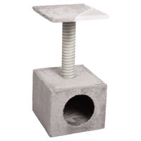 Produktbild von Flamingo Kratzbaum Cary für Katzen in Grau mit Sisal