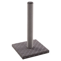 Flamingo Kratzbaum Emma grau 34,5 x 34,5 x 60,5 cm mit gepolsterter Bodenplatte – Bild 1 von 2