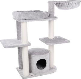 Produktbild von Flamingo Kratzbaum Fenway für Katzen Grau mit Sisal 119 x 42,5 x 104 cm