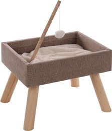 Flamingo Kratzbaum in Beige und Braun – Bild 1 von 4