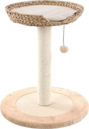 Produktbild von Flamingo Kratzbaum Kibo für Katzen in Beige aus Plüsch