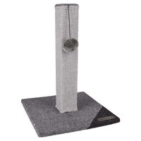 Produktbild von Flamingo Kratzbaum Orson für Katzen Grau mit Spielzeug 30x30x41,5 cm