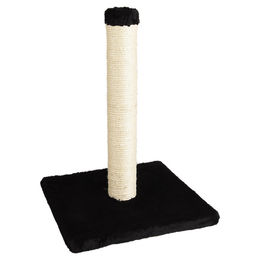 Flamingo Kratzbaum Polset Schwarz Größe S aus Plüsch 29x29x39cm – Bild 1 von 3