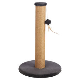 Flamingo Kratzbaum Riba für Katzen in Dunkelgrau 38,5 x 38,5 x 60 cm – Bild 1 von 1