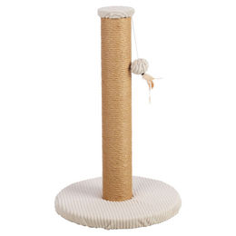 Flamingo Kratzbaum Riba weiß 38,5 x 38,5 x 60 cm – Bild 1 von 1