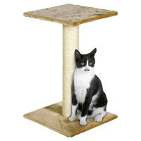 Produktbild von Flamingo Kratzbaum Scolette beige aus Plüsch für Katzen 38x38x60 cm