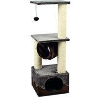 Produktbild von Flamingo Kratzbaum Surfer 5 für Katzen in Grau-Beige 35x35x102cm