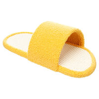 Produktbild von Flamingo Kratzbrett Colbie Slipper aus Sisal in Gelb, 50,5 x 24 x 14 cm
