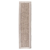 Produktbild von Flamingo Kratzbrett Greta für Katzen aus Sisal grau Größe M 19,5x1,5x74cm