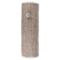 Produktbild von Flamingo Kratzbrett Greta gebogen Grau aus Sisal für Katzen 74,5 cm