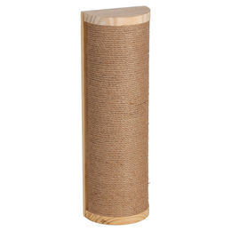Flamingo Kratzbrett Salem Halbrund aus Holz in Beige – Bild 1 von 1