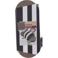 Produktbild von Flamingo Kratzbrett Slippi Schwarz aus Pappe Größe S 51x21x16,5cm
