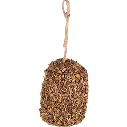 Flamingo Kräuterballen Nagersnack für Nagetiere mit getrockneten Kräutern 60 g - 60 g – Bild 1 von 3
