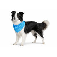 Produktbild von Flamingo Kühlbandana Fresk Inou Hund Halstuch Blau Größe M 70x25 cm aus Polyester - 1 Stk.