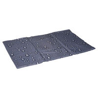 Produktbild von Flamingo Kühlmatte für Hunde und Katzen Drop Grau XL 100x60cm