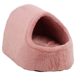 Flamingo Kuschelhöhle Ebby für Hunde aus Plüsch in Rosa 35 x 52 x 30 cm – Bild 1 von 1