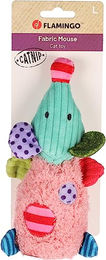 Flamingo Kuschelmaus Rosa Plüschspielzeug für Katzen Größe L 10,3x20x4cm - 1 Stk. – Bild 1 von 3