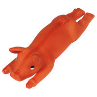 Produktbild von Flamingo Latexgrillschwein Orange Größe S - 23 cm