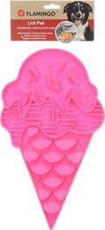 Flamingo Leckmatte Bubu Eis Rosa aus Silikon 40x23 cm für Hunde - 40 cm – Bild 1 von 5