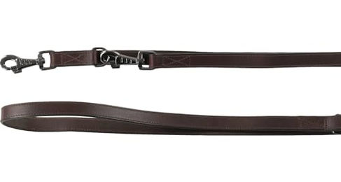 Flamingo Leder Schleppleine Denver Braun 200 cm - 200 cm – Bild 1 von 2