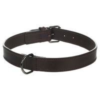 Produktbild von Flamingo Lederhalsband Denver Braun für Riesenrassen Größe XXL 30 mm Breite