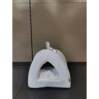 Produktbild von Flamingo Legenest Colette Schlafplatz aus Holz Blau 38x38x40cm