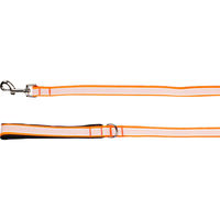 Produktbild von Flamingo Leine Fierro Fluo Orange aus Nylon wasserabweisend 130 cm x 20 mm