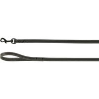 Produktbild von Flamingo Leine Montana aus Leder Schwarz 130cm 16mm - 130 cm