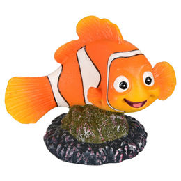 Flamingo Leto Clownfisch Aquarium Dekoration Höhle für Meerwasser Fische Orange – Bild 1 von 5