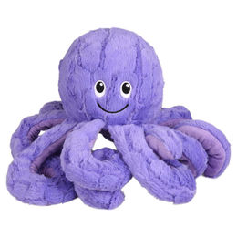 Flamingo Lorio Oktopus Hundespielzeug aus Plüsch Lila Größe L - 25 cm – Bild 1 von 2