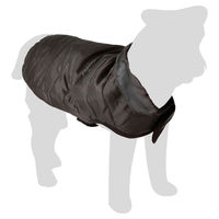 Produktbild von Flamingo Mantel Eden schwarz wasserabweisend aus Nylon 45 cm