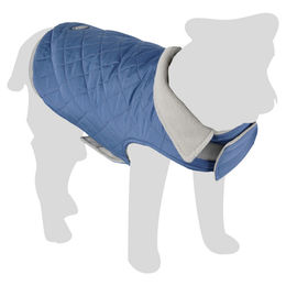 Produktbild von Flamingo Mantel Manon blau wasserabweisend aus Polyester 35 cm