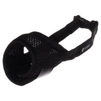 Produktbild von Flamingo Maulkorb Rolo aus Nylon in Schwarz mit Maßen 13-15 cm x 6 cm x 31-51 cm
