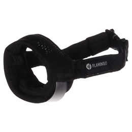 Flamingo Maulkorb Rolo Schwarz XXS mit Maßen 10-13 cm Nase und 27-42 cm Nacken – Bild 1 von 2