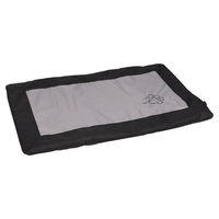 Produktbild von Flamingo Medel Hundedecke mit Reißverschluss Schwarz/Grau Größe L