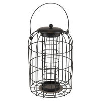 Produktbild von Flamingo Meisenknödelhalter Olov Futtersäule aus Metall Schwarz - 1 Stk.