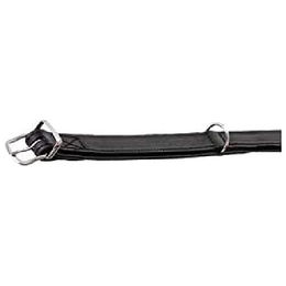Produktbild von Flamingo Memphis Lederhalsband Schwarz Größe L 42-50 cm 22 mm