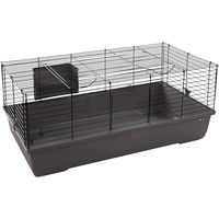 Produktbild von Flamingo Mobi Transportbox für Hunde und Katzen Größe M Grau aus Metall