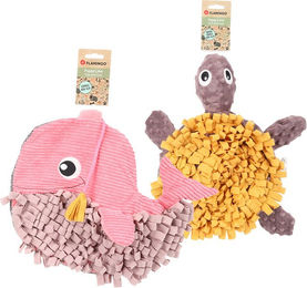 Flamingo Morgano Schnüffelteppich Schildkröte Intelligenzspielzeug für Welpen in Ocker und Taupe – Bild 1 von 9