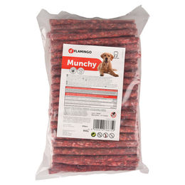 Flamingo Munchy Kausnack Rind Rot ohne Zucker 100 Stück – Bild 1 von 2