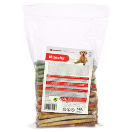 Flamingo Munchy Mix Kausnack für Hunde aus Rind Monoprotein 100 Stück - 100 x 1 g – Bild 1 von 4