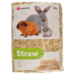 Flamingo Nager Streu mit Stroh 2,5 kg - 2,5 kg – Bild 1 von 2