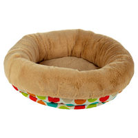 Produktbild von Flamingo Nagerbett Fizi Rund aus Stoff Bunt 35x35x12cm - 35 cm