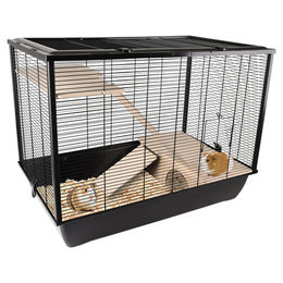 Flamingo Nagerkäfig Elsa für Meerschweinchen und Kaninchen 77 x 47 x 60 cm – Bild 1 von 5