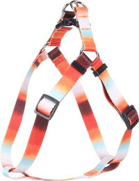 Flamingo Naja Step&Go Hundegeschirr bunt Größe M stufenlos verstellbar mit Zugentlastung – Bild 1 von 4