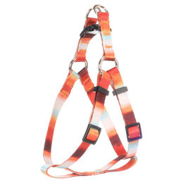 Flamingo Naja Step&Go Hundegeschirr bunt XS aus Nylon mit stufenloser Verstellbarkeit und Zugentlastung – Bild 1 von 6