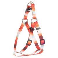 Produktbild von Flamingo Naja Step&Go Hundegeschirr bunt XS aus Nylon mit stufenloser Verstellbarkeit und Zugentlastung