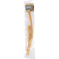 Produktbild von Flamingo Natur Kausnack Büffelkopfhaut glutenfrei und ohne Konservierungsstoffe 100 g - 2 x 100 g